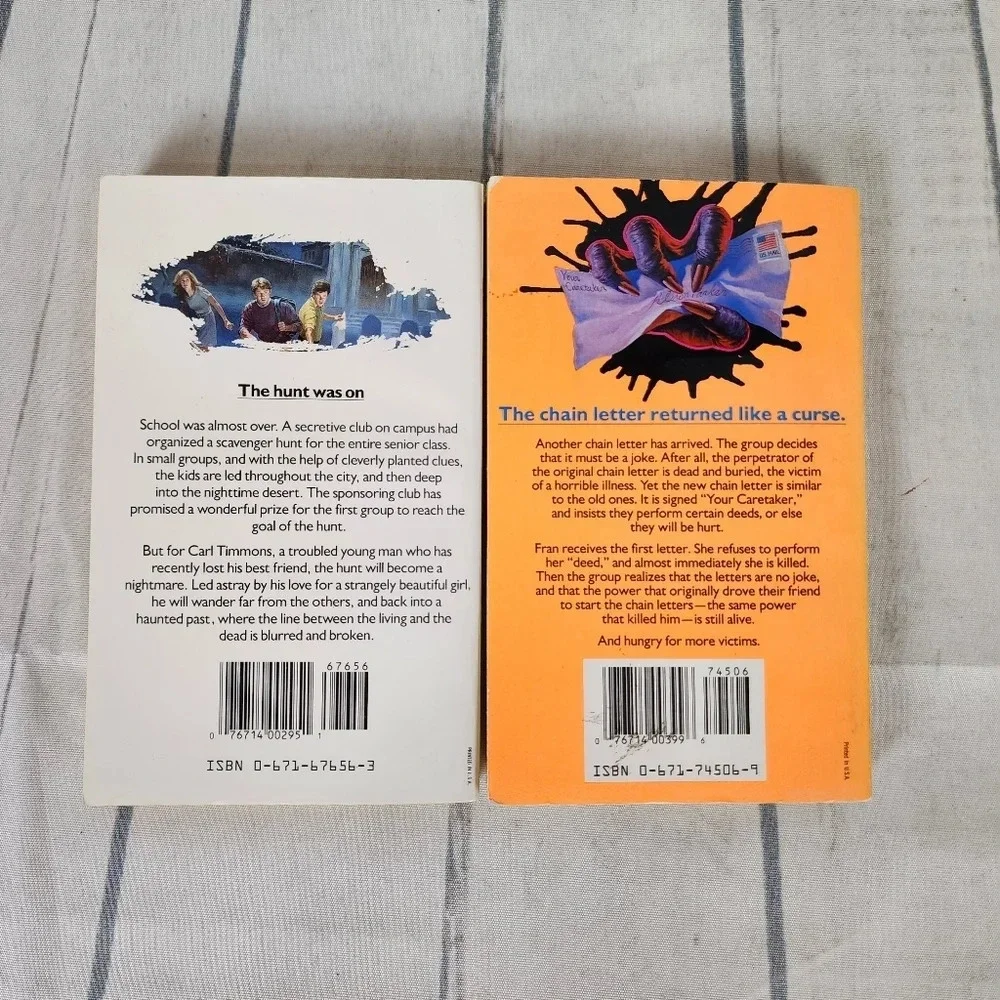 Vintage 80s 90s Christopher Pike Horror Paperback Novels Teen Fiction Set  of 2 - Picture 6 of 8